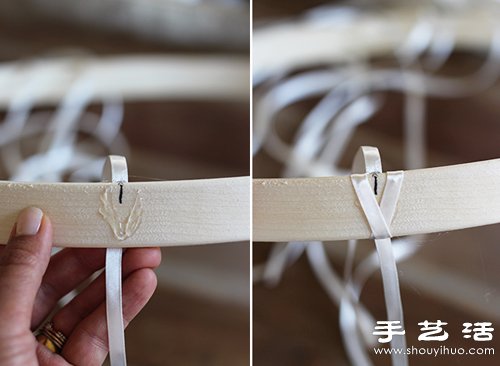 玫瑰花DIY制作漂亮的花环装饰品- www.aizhezhi.com