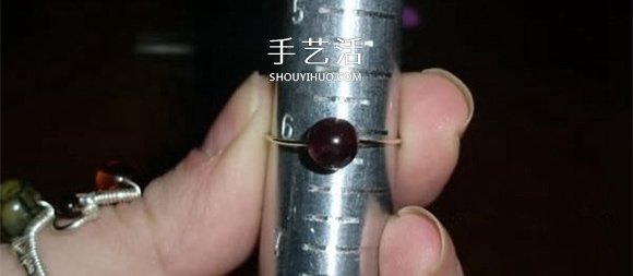 自制完美金属丝作品 金属丝绕线戒指DIY详解- www.aizhezhi.com