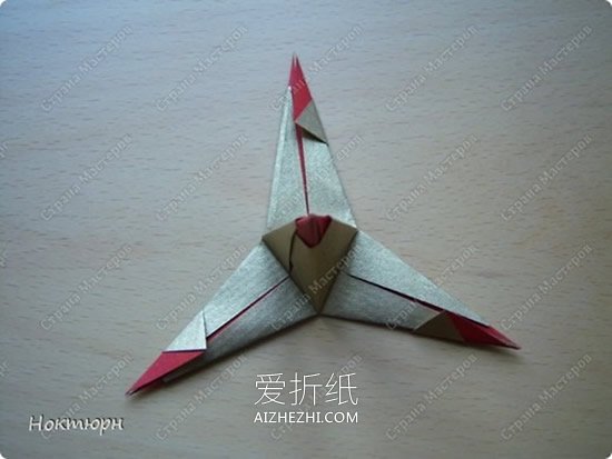 怎么做绿萝魔灵花球图解 手工绿萝花球的折法- www.aizhezhi.com