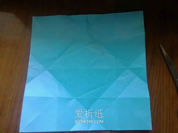 怎么折纸八瓣菊花图解 手工重阳节菊花折法- www.aizhezhi.com