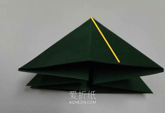 怎么折纸玫瑰花和花萼 手工制作玫瑰发箍做法- www.aizhezhi.com