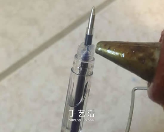 简单自制油水笔的方法图解 好看又好玩！- www.aizhezhi.com