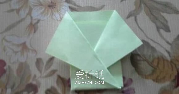 儿童怎么折纸衬衫的折法图解教程- www.aizhezhi.com