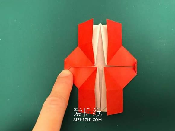 简单新年灯笼怎么折的图解教程- www.aizhezhi.com