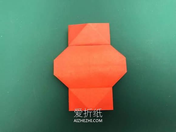 简单新年灯笼怎么折的图解教程- www.aizhezhi.com