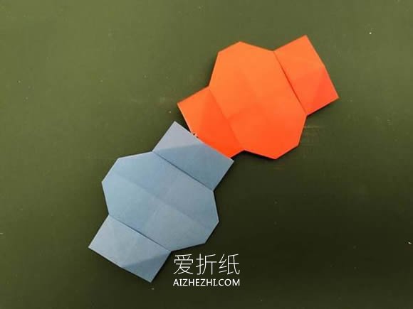 简单新年灯笼怎么折的图解教程- www.aizhezhi.com