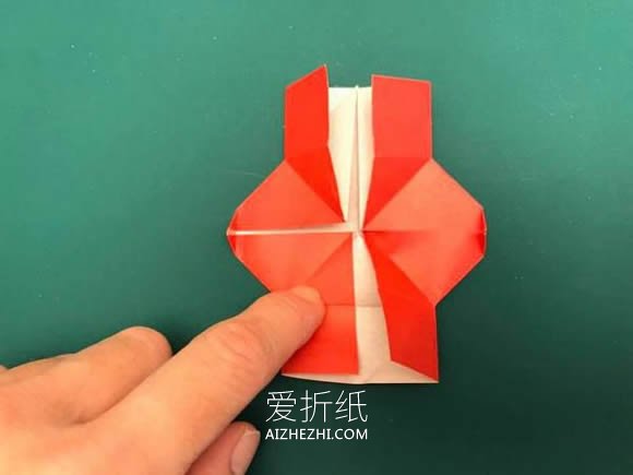 简单新年灯笼怎么折的图解教程- www.aizhezhi.com