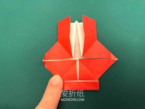 简单新年灯笼怎么折的图解教程- www.aizhezhi.com