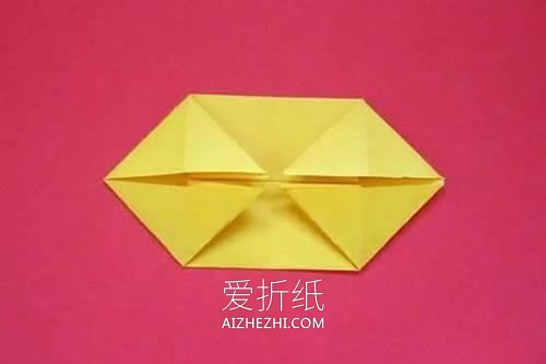 怎么简单折纸电话话筒的折法图解教程- www.aizhezhi.com