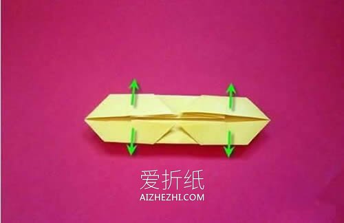 怎么简单折纸电话话筒的折法图解教程- www.aizhezhi.com