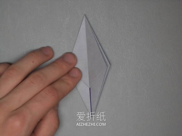 怎么折纸星球大战X翼星际战斗机的折法图解- www.aizhezhi.com