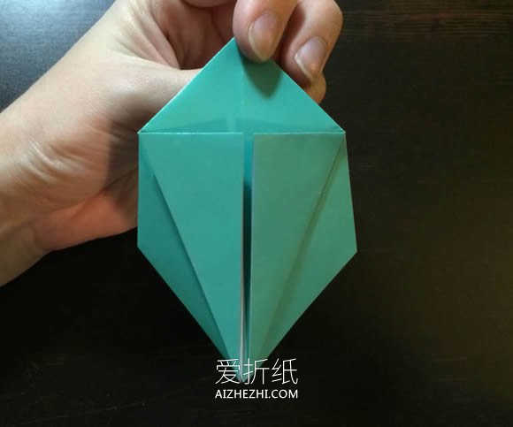 怎么折纸收纳盒的折法简单又漂亮图解- www.aizhezhi.com