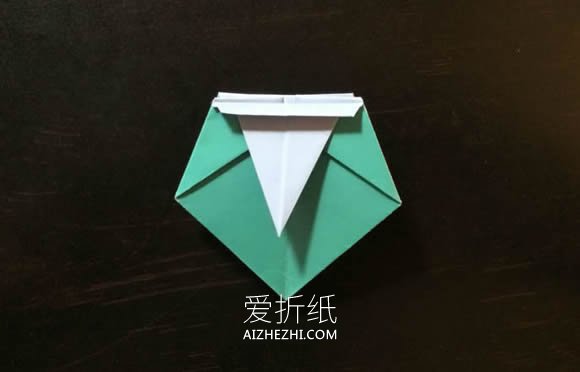 怎么折纸收纳盒的折法简单又漂亮图解- www.aizhezhi.com