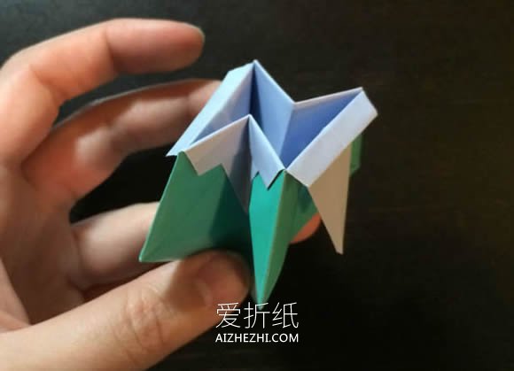 怎么折纸收纳盒的折法简单又漂亮图解- www.aizhezhi.com