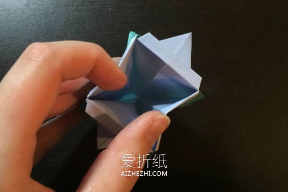 怎么折纸收纳盒的折法简单又漂亮图解- www.aizhezhi.com