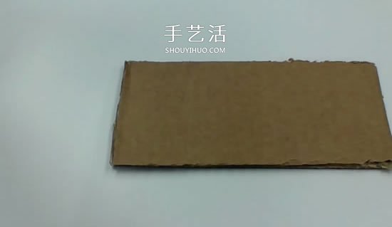 硬纸板手工制作乒乓球弹射器玩具的方法- www.aizhezhi.com