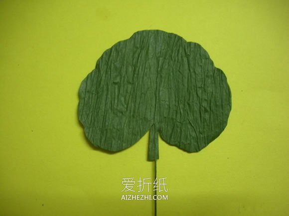 怎么做皱纹纸天竺葵的手工制作方法图解- www.aizhezhi.com