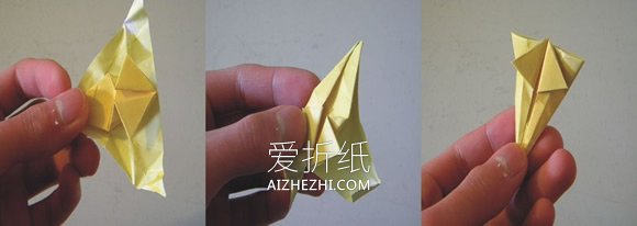 怎么折纸组合立体太阳的折法图解步骤- www.aizhezhi.com