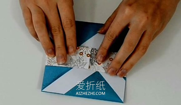 怎么做圣诞节风车折叠贺卡的制作方法图解- www.aizhezhi.com