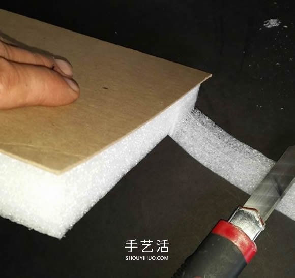 用泡沫板做双体帆船的制作方法图解教程- www.aizhezhi.com