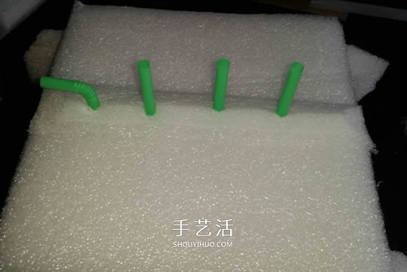 用泡沫板做双体帆船的制作方法图解教程- www.aizhezhi.com