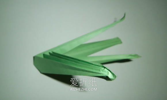 怎么折纸复杂立体玉米的折法步骤图解- www.aizhezhi.com