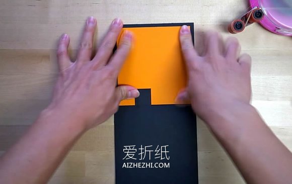 怎么做万圣节立体蝙蝠邀请函卡片的制作方法- www.aizhezhi.com