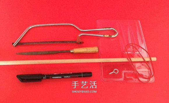 自制弹射旋转竹蜻蜓玩具的制作方法图解- www.aizhezhi.com