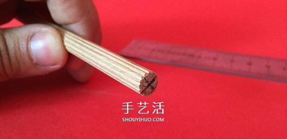 自制弹射旋转竹蜻蜓玩具的制作方法图解- www.aizhezhi.com