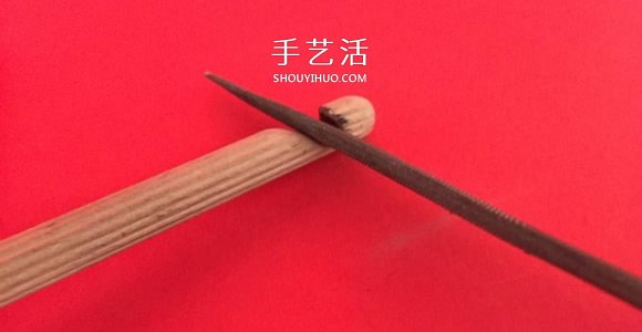 自制弹射旋转竹蜻蜓玩具的制作方法图解- www.aizhezhi.com