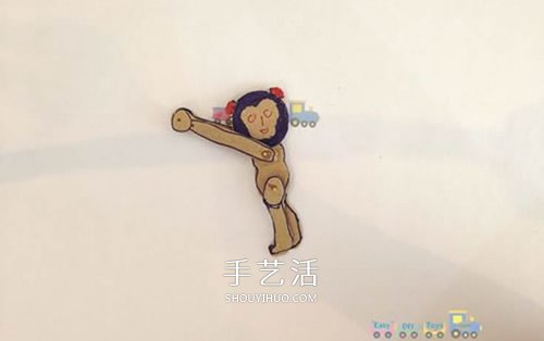 有趣的纸板猴子玩具的制作方法- www.aizhezhi.com