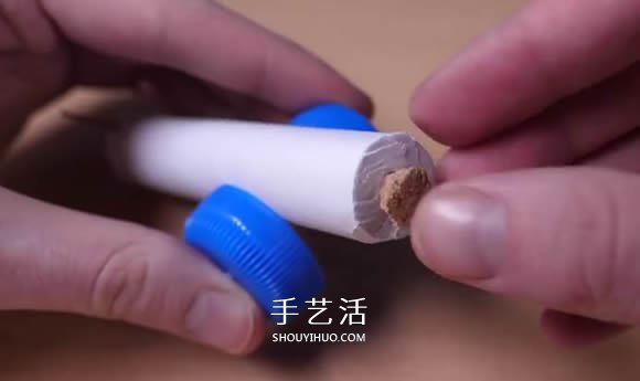 自制纸做大炮玩具的方法图解教程- www.aizhezhi.com