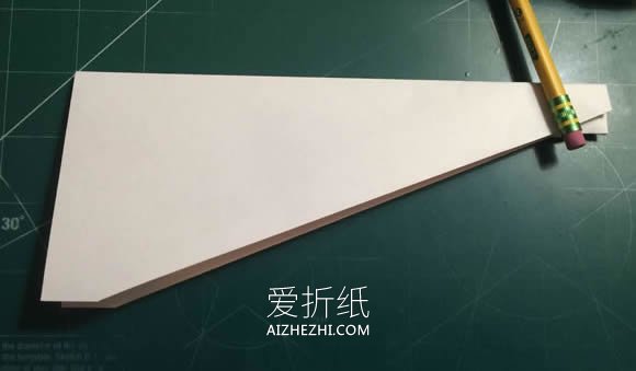 又快又远的飞机折纸图解- www.aizhezhi.com