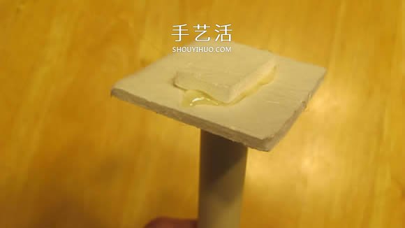 泡沫板手工制作竹蜻蜓玩具图解教程- www.aizhezhi.com