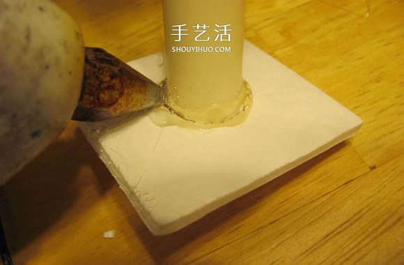 泡沫板手工制作竹蜻蜓玩具图解教程- www.aizhezhi.com