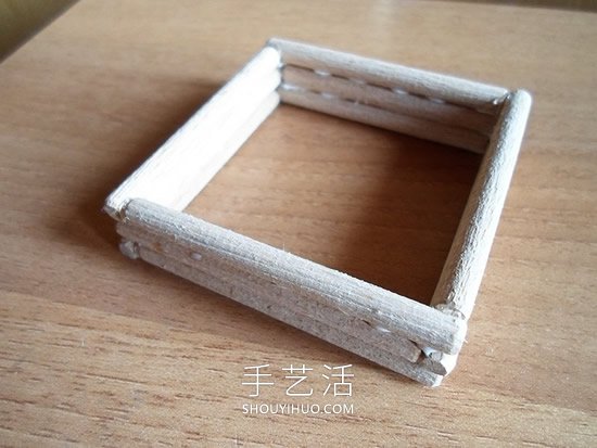 用木棍制作立体几何灯罩灯饰的做法教程- www.aizhezhi.com