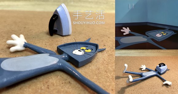 爱不释手的公仔！《猫和老鼠》逗趣模型DIY- www.aizhezhi.com