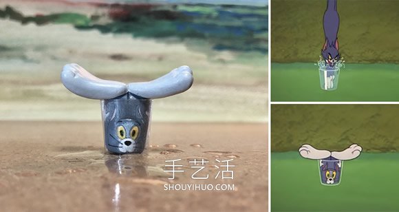 爱不释手的公仔！《猫和老鼠》逗趣模型DIY- www.aizhezhi.com