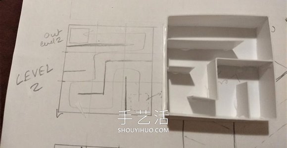 自制迷宫玩具盒子走珠的方法详细图解- www.aizhezhi.com